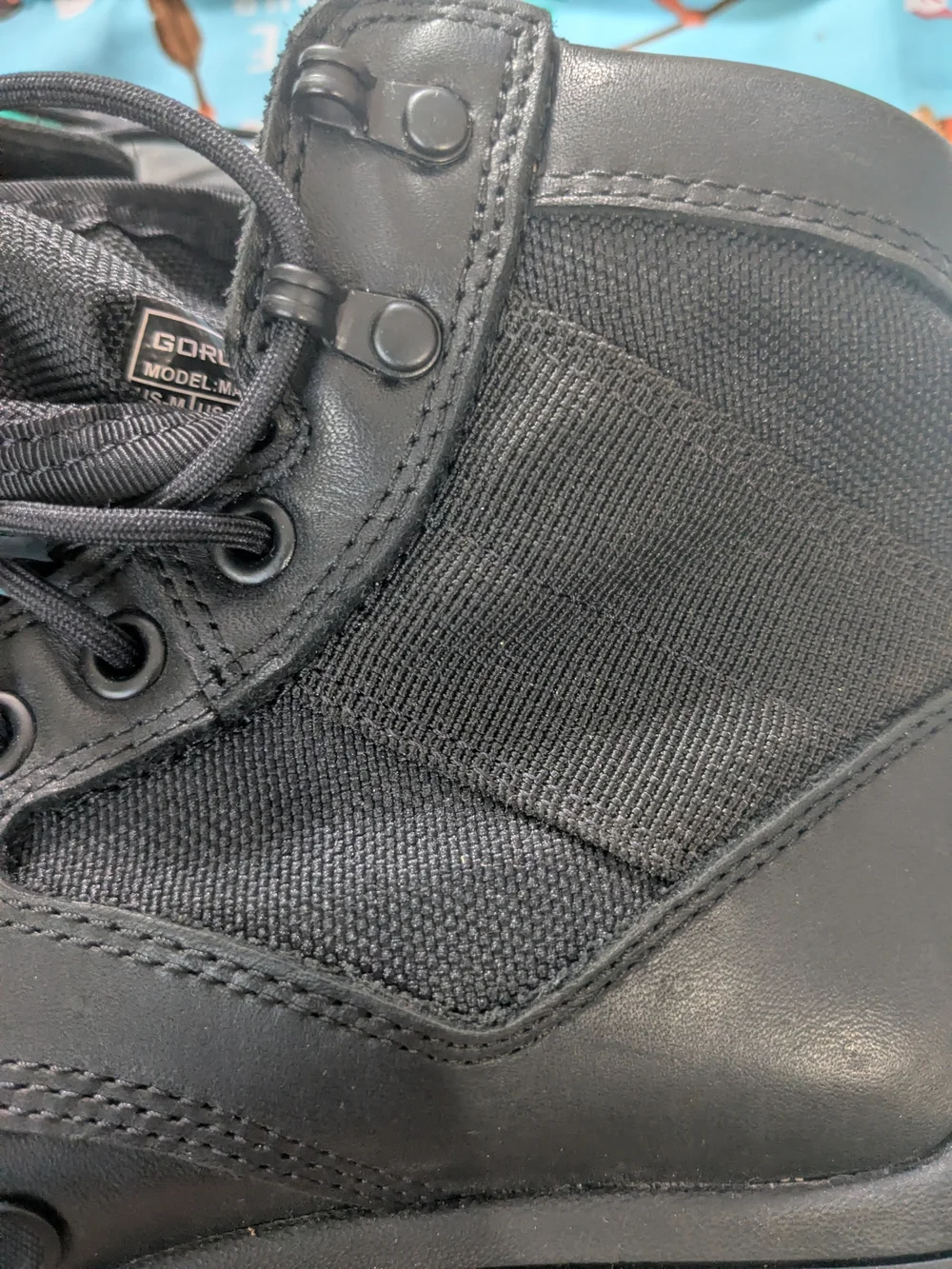 Black Tactical Work Boots